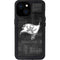 NFL Tampa Bay Buccaneers Black & White iPhone 15 Waterproof Case